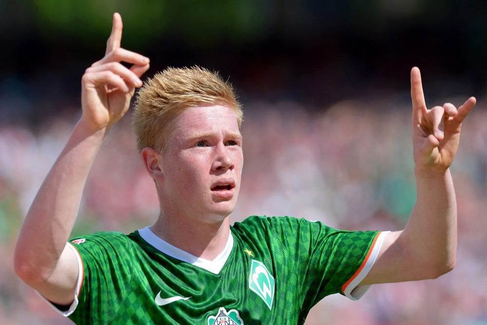 Năm 2012, Kevin De Bruyne gia nhập Werder Bremen theo hợp đồng cho mượn từ Chelsea