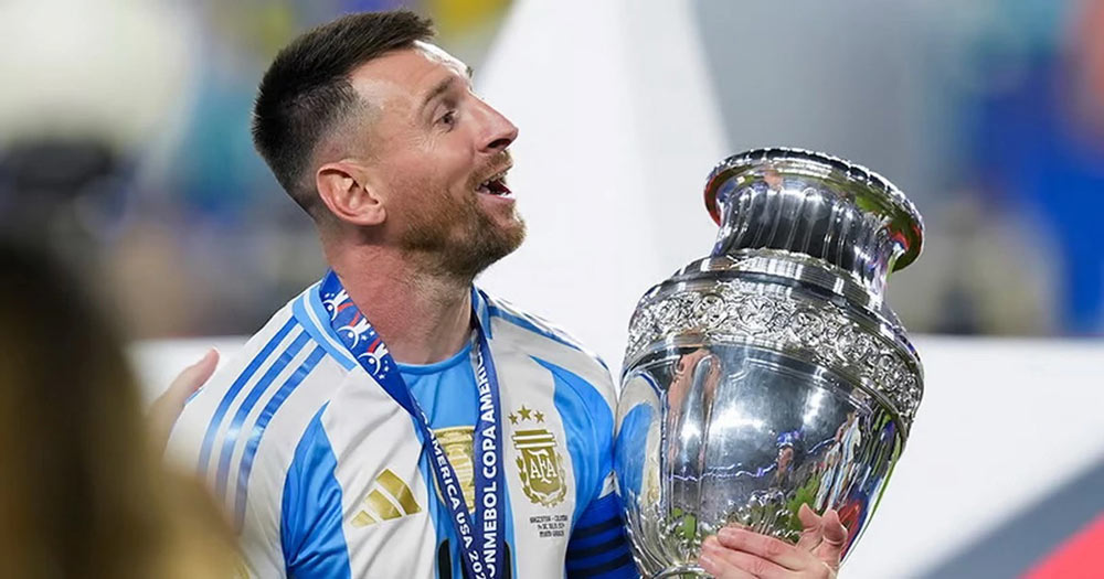 Messi tiếp tục có thêm chức vô địch Copa 2024 cùng Argentina