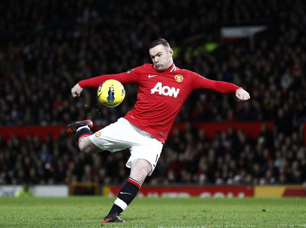 Wayne Rooney được coi là một trong những tiền đạo toàn diện nhất thế giới hiện nay.