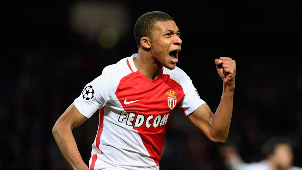 Tại Monaco Mbappe đã thể hiện năng lực ghi bàn vượt trội